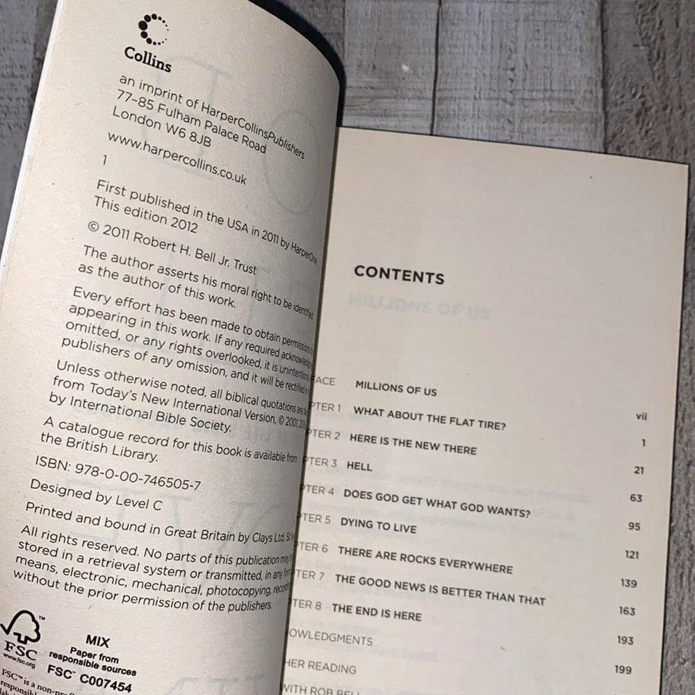 Love Wins by Rob Bell spiritual book - Picture 5 of 13